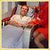 Which is airline that offers in-flight massages?